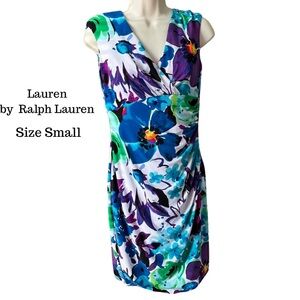 Lauren by Ralph Lauren print dress. Size Small